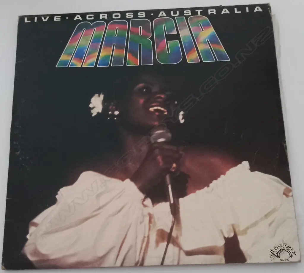 Marcia Hines, Live Across Australia (Double album) Image 1++
